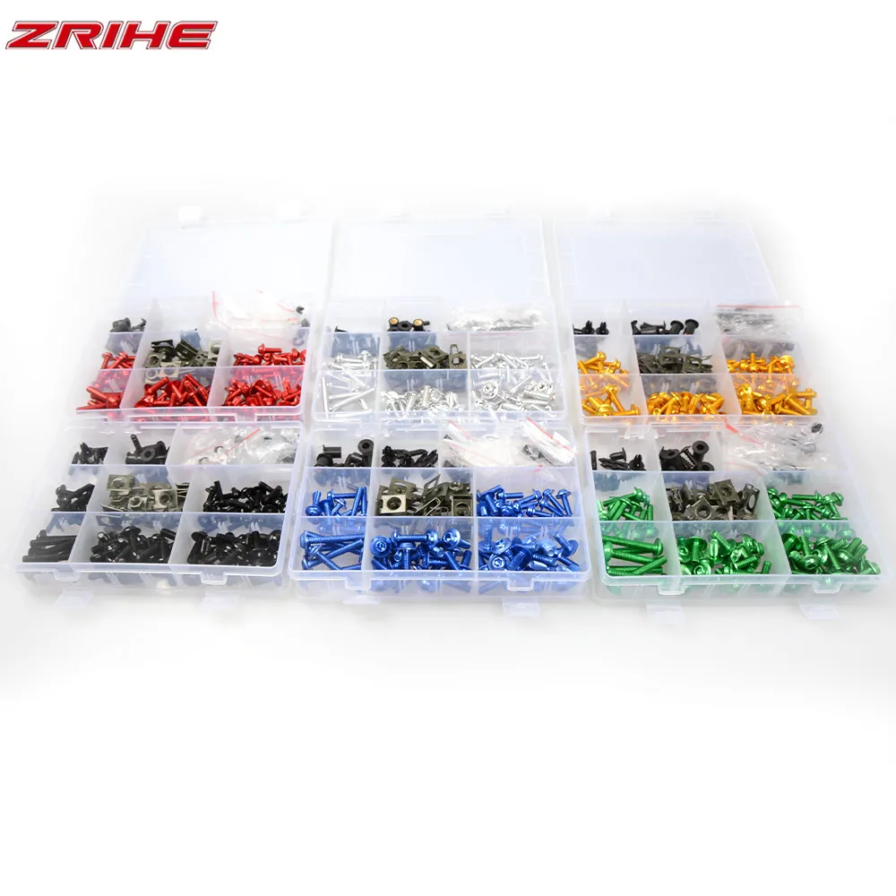 

M5 M6 Motorcycle General CNC Al Fairing Bolts For Honda CBR 1000 RR 2004 2005 2006 2007 2008 2009 2010 Complete Kit