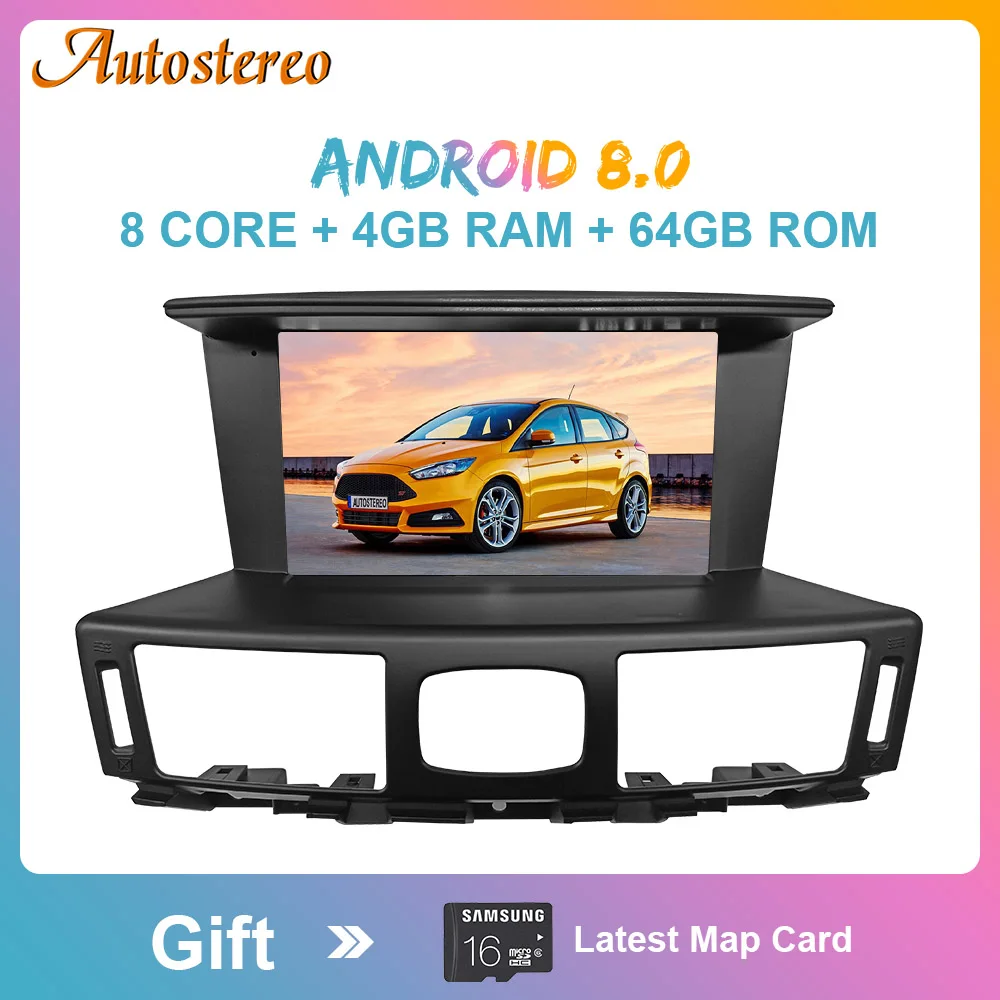 IPS Android 9.0 4+64 Car Multimedia Player Car Radio Stereo For Infiniti Q70 2015-2019 GPS Navigation Auto Radio Headunit Stereo
