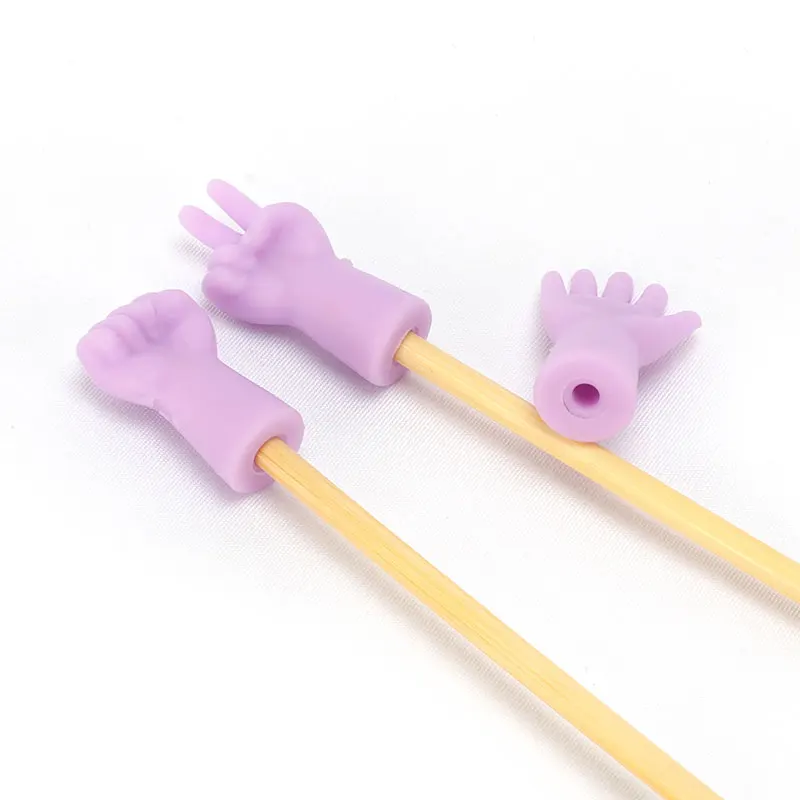 4pcs Colorful Cow Knitting Needle Stoppers, Silicone Needle Point Protectors,Cartoon Needle Point Protectors,Knitting Accessories and Gadgets