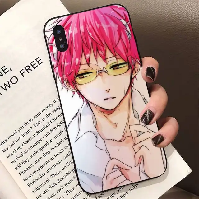 MaiYaCa The Disastrous Life of Saiki K Saiki Kusuo Phone Case for iPhone 11 12 pro XS MAX 8 7 6 6S Plus X 5S SE 2020 XR cover a10