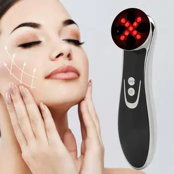 

Facial EMS Electroporation Radio Frequency RF LED Photon Face Rejuvenation Beauty Device Skin Care Machine