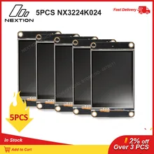 5 adet Nextion geliştirilmiş NX3224K024 - 2.4 ''HMI akıllı dokunmatik ekran USART TFT LCD modülü dahili RTC, gpio'lar ve EEPROM