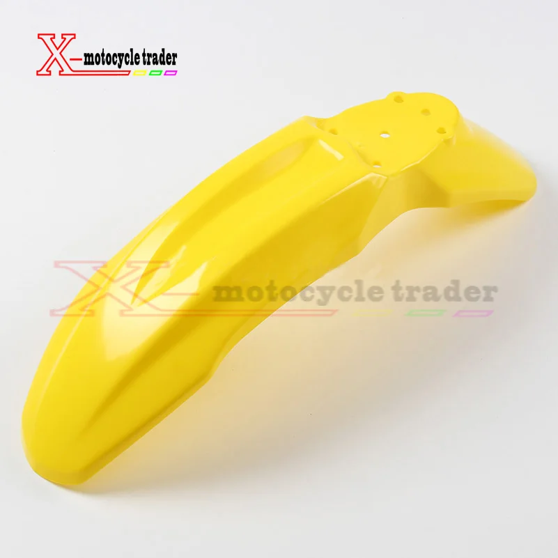 Yellow motorcycle front mudguard front fender plastic cover for CRF70