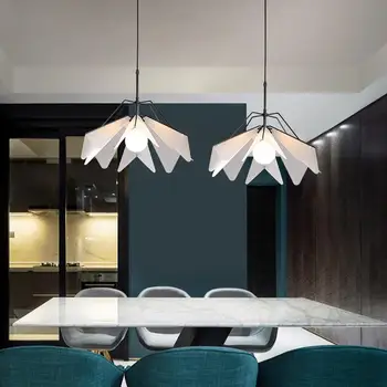 

Nordic Iron Pendant Lights Lamp Acrylic Pendant lamp Living Room Cafe Dining Room Lighting Bedside Bedroom Loft De Hanging Lamp
