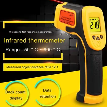 

As530 industry Laser Tester -32~550℃ Infrared thermometer Digital Non Contact IR Temperature Tester