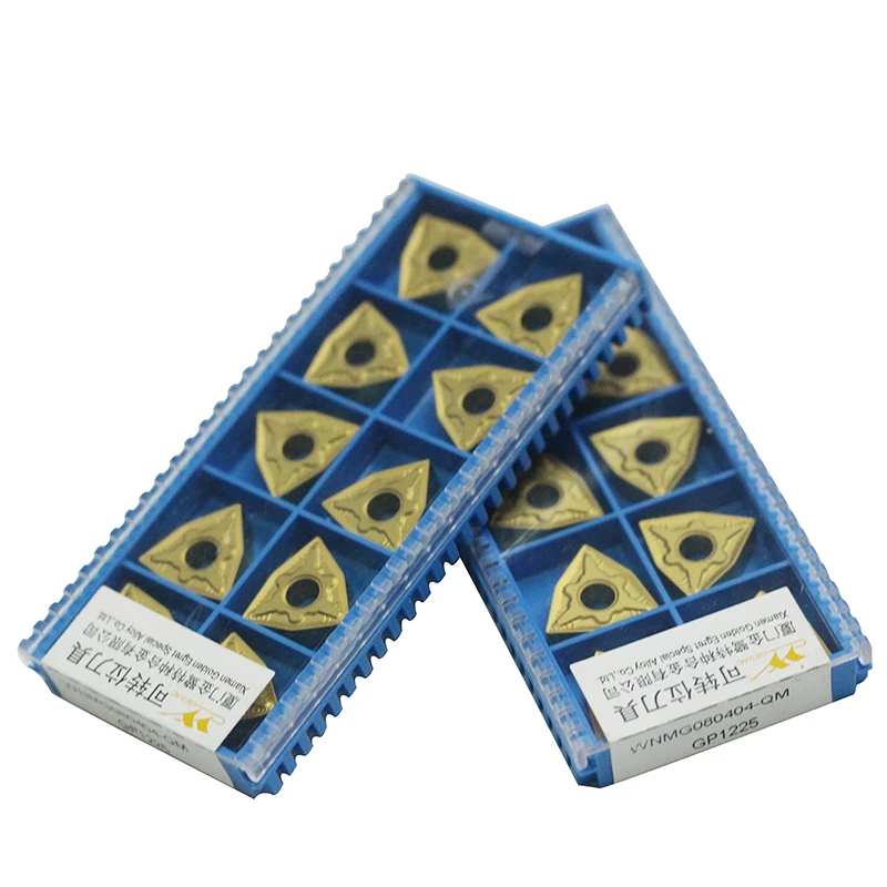 10 шт карбида фрезерный станок с ЧПУ вставка жескач WNMG080404-QM GP1225 WNMG080408-CM GP1225 WNMG080408-GM WNMG080408L-SV Токарные Пластины
