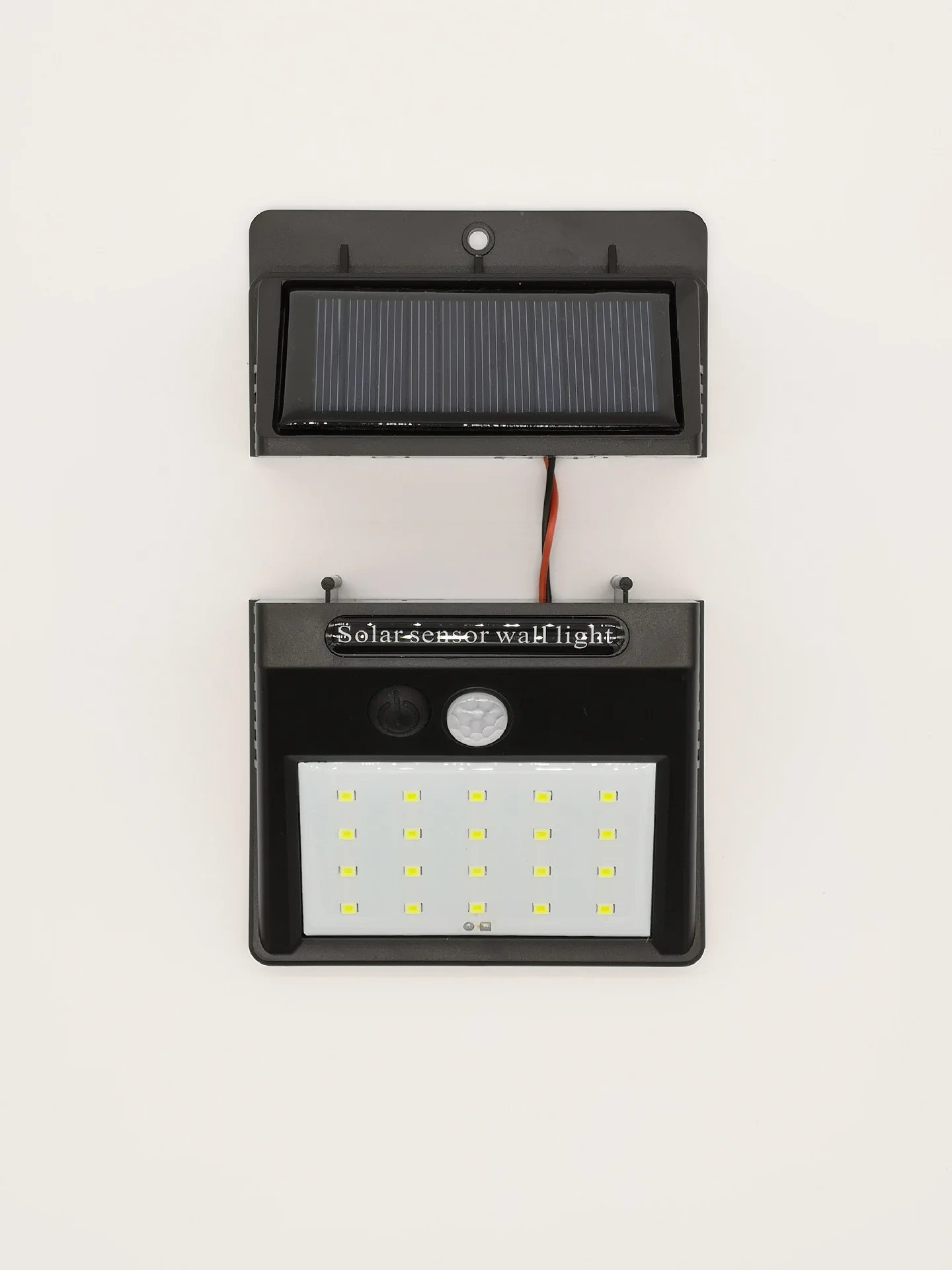 20led-сплит тип человека реагирующая на движение Солнечный настенный светильник Три режима пейзаж двора лампа Би gua deng треугольник