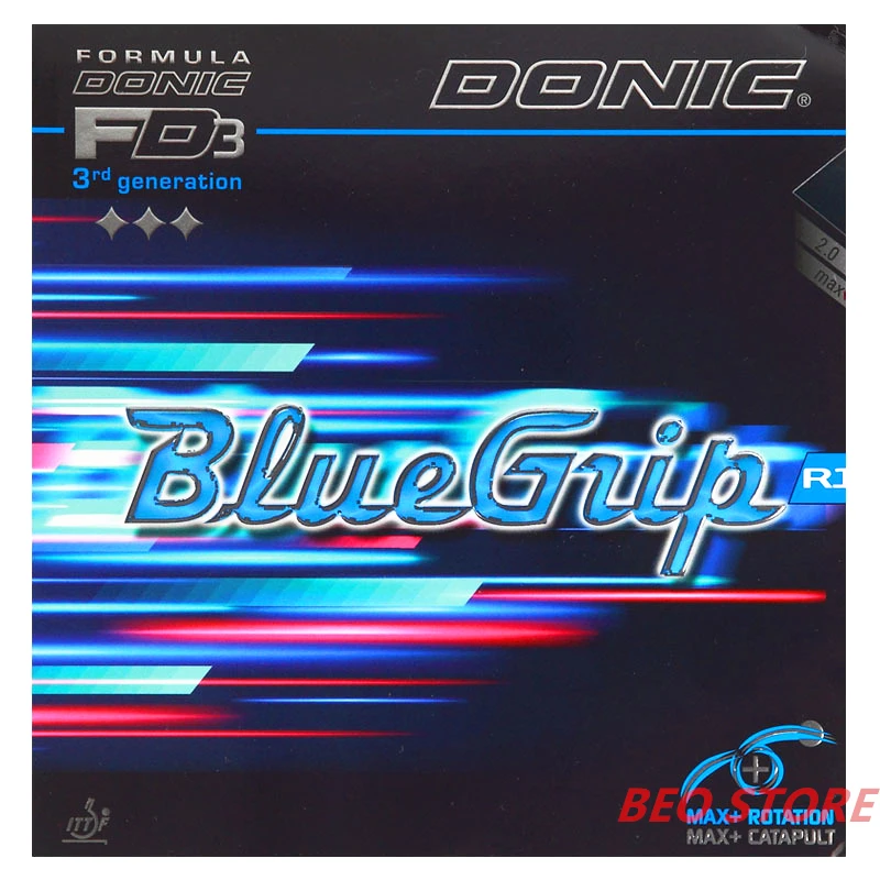 DONIC BlueGrip R1 липкие прыщи с губкой для настольного тенниса резиновая пинг
