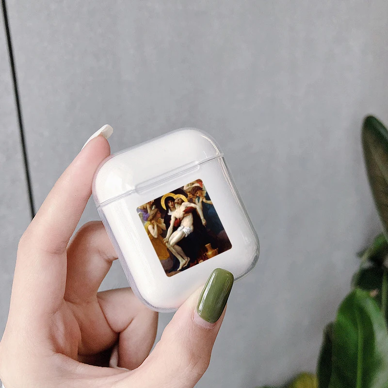 Чехол для Airpods чехол с интересными рисунками AirPods Мультяшные беспроводные