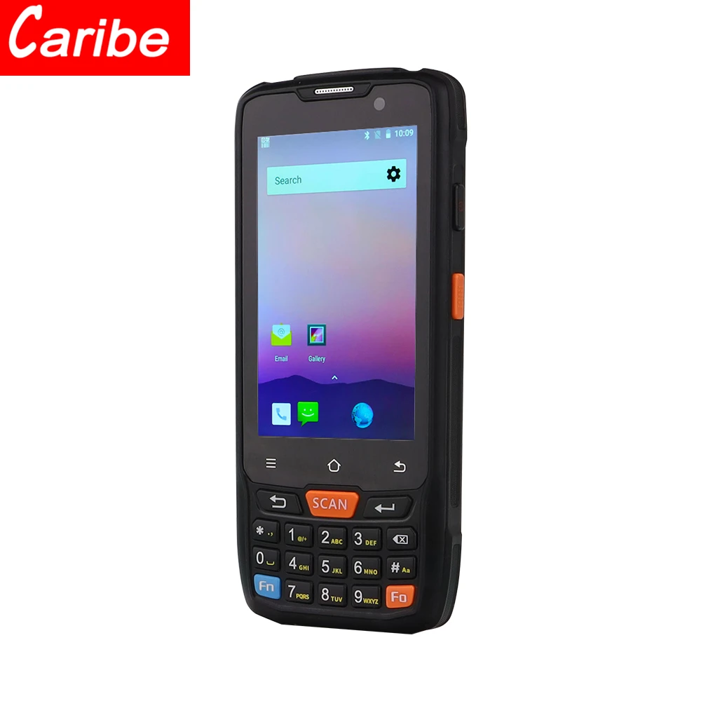 Barcode scanner Caribe PL-40L 4G1D Laser Scanner Rugged Industrial Data collector Android PDA