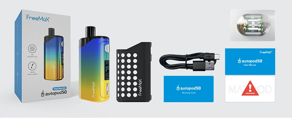 Freemax AutoPod50 VW Pod Kit 2000mAh