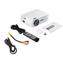 LESHP портативный мультимедийный светодиодный видеопроектор 1080P HD 1200 лм с Keystone для офиса домашнего кинотеатра ТВ Игры 1000:1