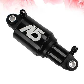 

Mountain Bike Shock Absorber Metal MTB Rear Suspension Bumper Double Gas Cell Rear Shock Bicycle Parts - 190mm (Black)