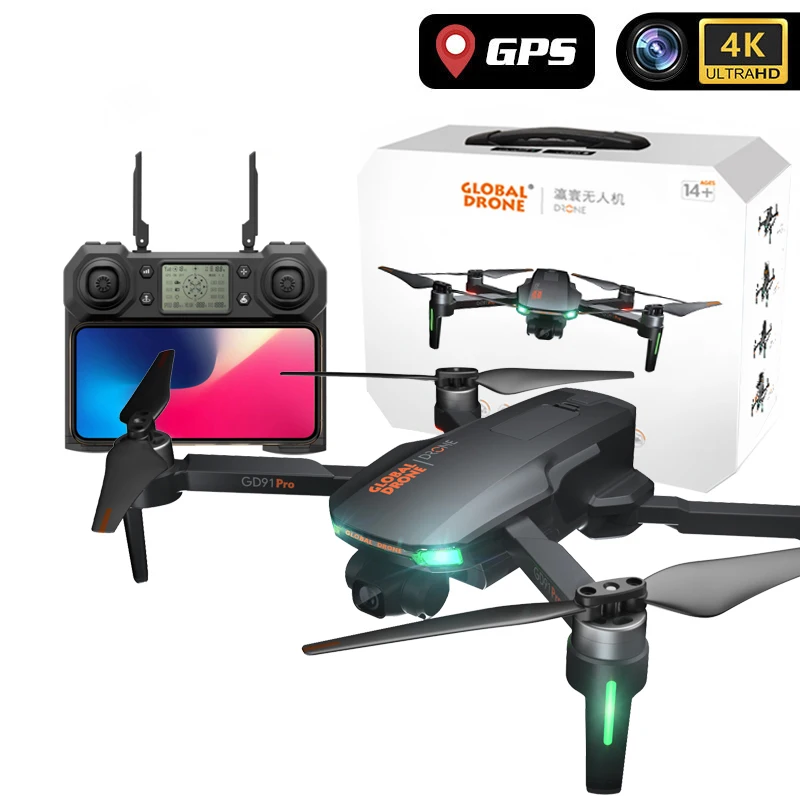 US $160.46 2020 New 120 Degree WideAngle Hd Pixel 4k Gps Drone With Camera 2Axis Profesional Dron Quadrocopter Vs Sg906 Pro Fimi Zino