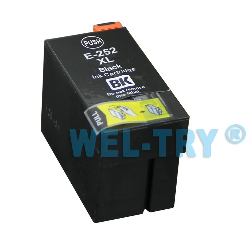 T2521-T2524 T252XL1-T252XL4 T252 XL 252 картридж с чернилами для принтера EPSON WF-3620 3640 7610 7620 7710 7720 7210, полный набор чернил с чипами