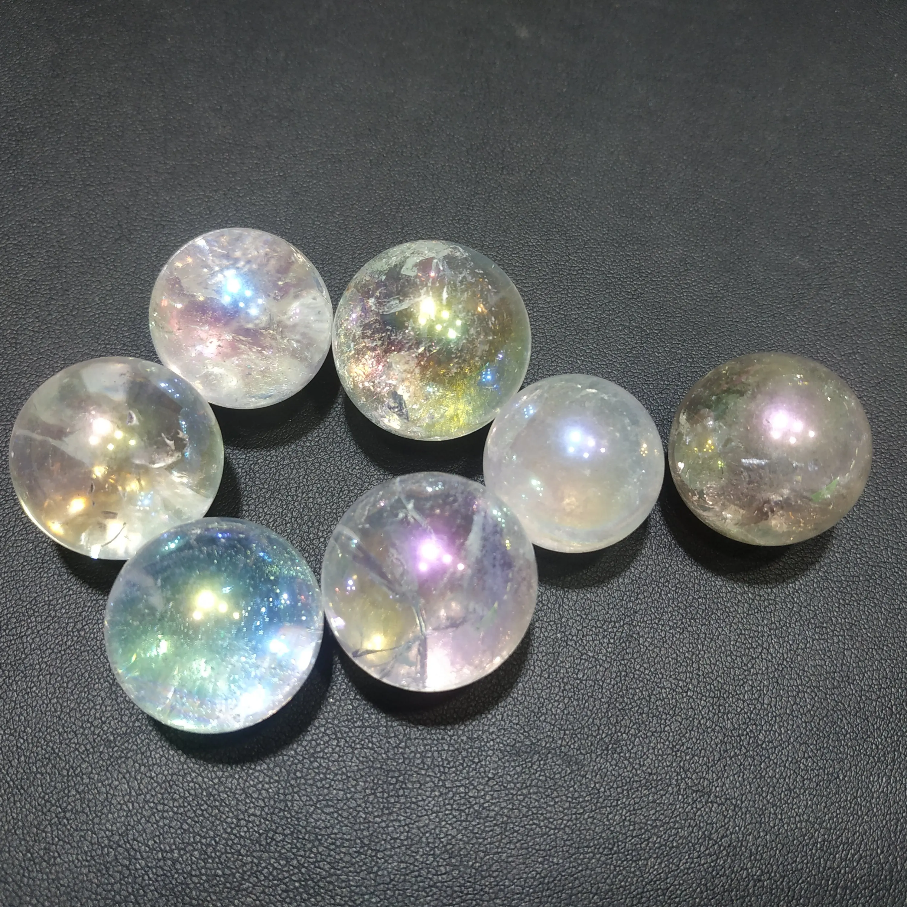 5 шт драгоценных камней бусины натуральный Аква Природный Кварц кварцевые кристаллы для изготовления ювелирных изделий