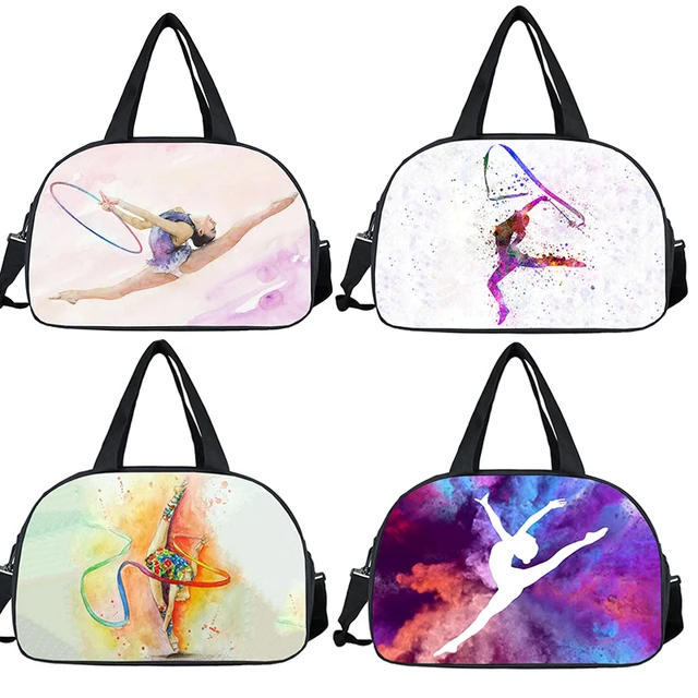 Watercolor Gymnastics Art Tote Bag: The Perfect Blend of Style and Functionality