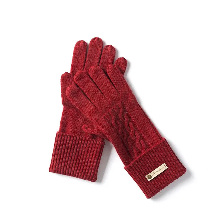 Cachemira Hombre Guantes Sin Dedos De Cachemira Guantes Largos De Guantes Lana Hombre