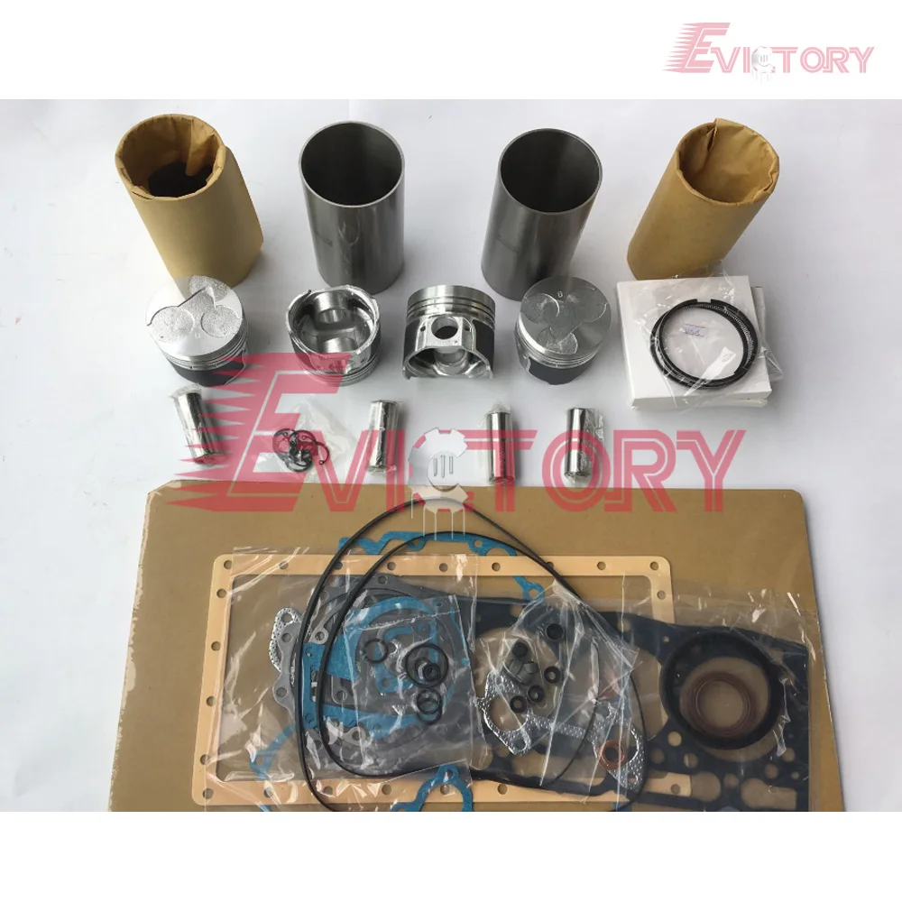 KUBOTA V1505T V1505 rebuild overhaul kit connecting rod + piston gasket