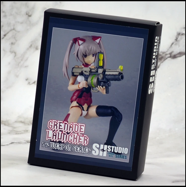 SH Studio серия оружия гранатометодатчика для масштаба 1/12 мобильный костюм девушка |