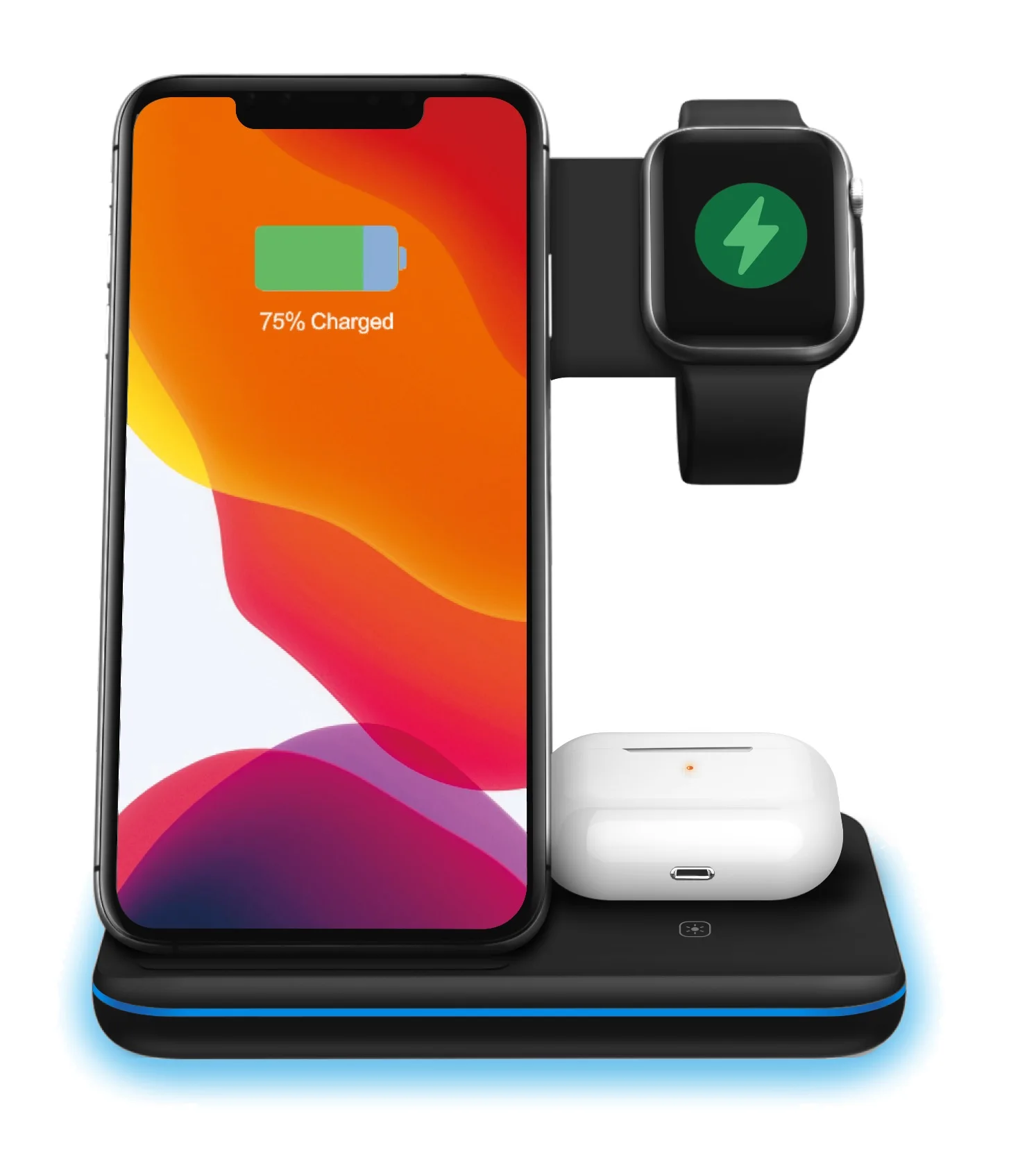 純正大特価祭 ワイヤレス充電器スタンド15ワットチー高速充電ドックapple腕時計iwatch 7 Airpodsプロ2 Iphone 13 12 Xs Xr 8 Z5a 激安の通販 Ongoing Southloopmarket Com