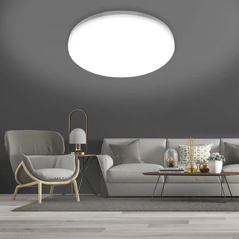 

LED Round Ceiling Light Surface Mounted Ceiling Lamp Modern Lighting Fixture for Bedroom Kitchen 1pcs