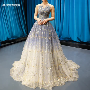 evening dress light blue