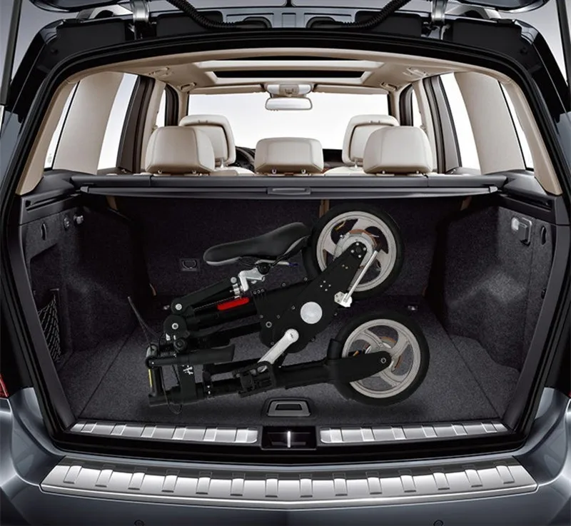 City Elf Bike 8 / 10 Inch Aluminum Alloy Ultra Light Mini Folding Bicycle Shopping Subway Travel Portable Pocket Unisex Cyclling