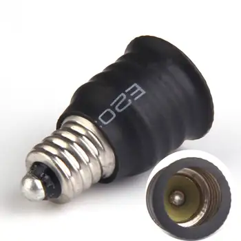 

1Pc Converter E10 TO E14 LED Light Bulb Lamp Adapter Fireproof Socket Plug Extender Screw Base Bulb Lamp Holder Converters