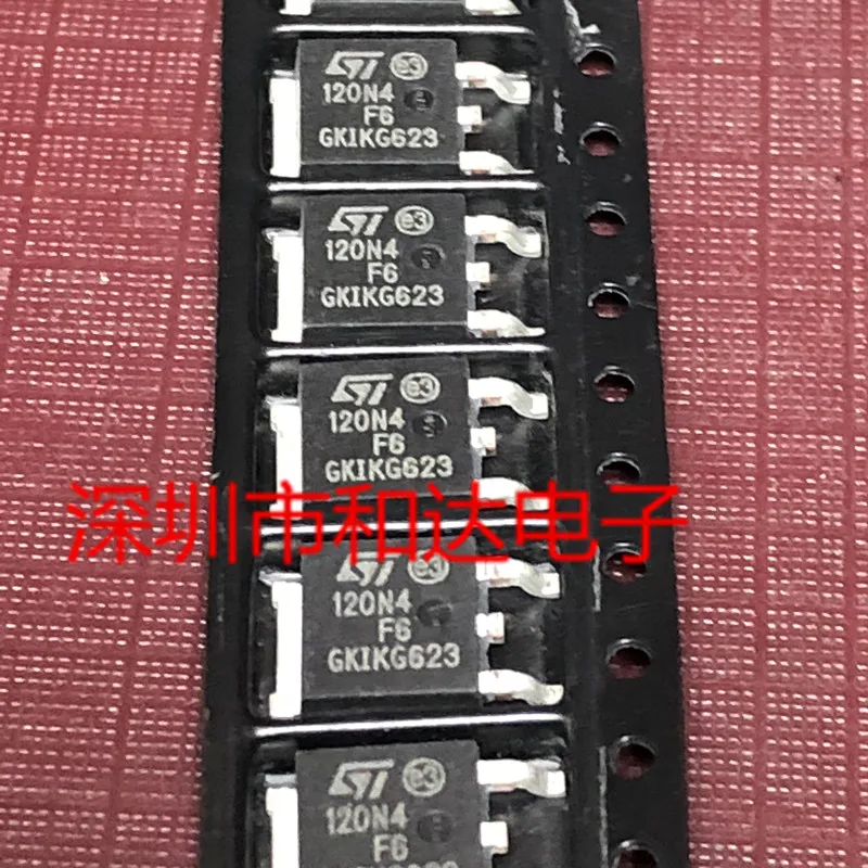 5 шт. 120N4F6 STD120N4F6-252 40V 80A