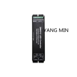 Free Shipping 4 Channel Digital Display DMX Decoder DMX512 LED Controller Driver DC 12~24V for RGBW LED Strip or lights