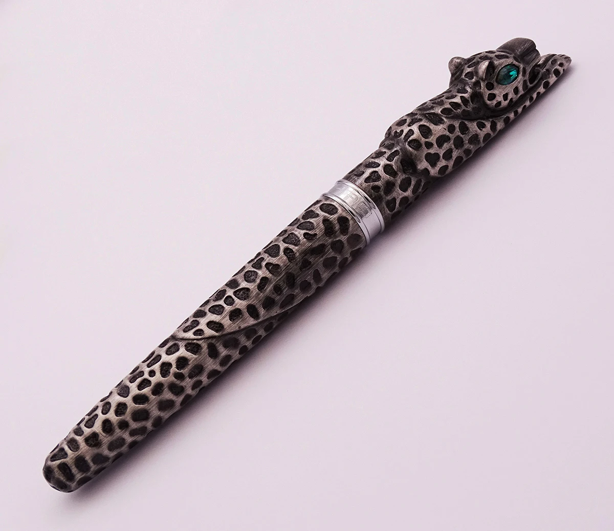 Luxury Jinhao Full Metal Gray Rollerball Pen Panther Cheetah Exquisite Advanced Collected Writing Gift Pen for Business Office collected nonfiction vol 2