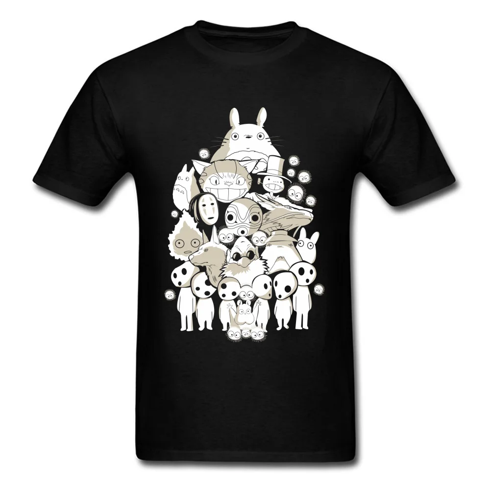 

Tshirt Japan Anime My Neighbor Totoro T Shirt Men T-Shirt My Neighborhood Friends Tees 100% Cotton Short Sleeve Birthday Tops