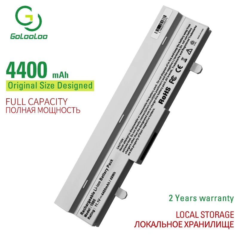 Gololoo 6 ячеек Аккумулятор для ноутбука ASUS 1001PX серии Eee PC 1001 1001HA 1001P 1001PQ 1001PQD 1005 1005H 1005HA