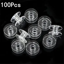 Bobinas para máquina de coser, carretes vacíos, herramientas y accesorios de coser para el hogar, Brother Singer, 100 Uds.