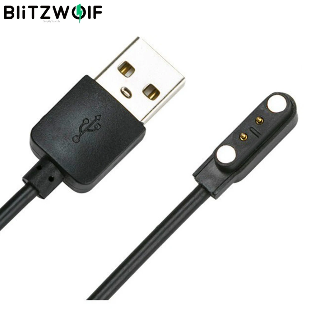 Магнитный зарядный кабель для часов BlitzWolf BW-HL1 Смарт-часы USB часы зарядное