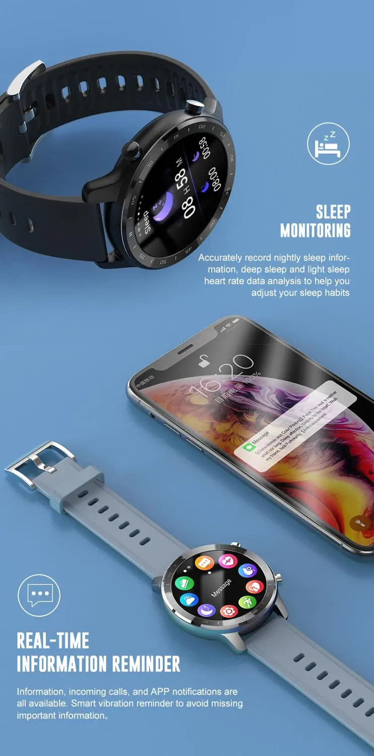 SANLEPUS 2021 NEW Smart Watch Men Women IP67 Waterproof Watches Smartwatch Heart Rate Monitor For Android Xiaomi Samsung iPhone