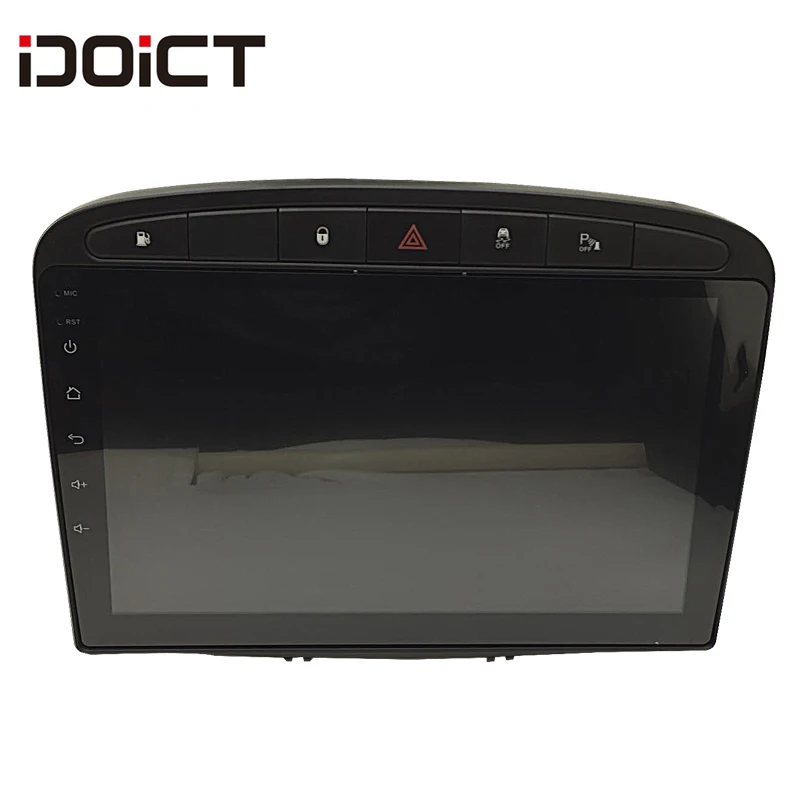 IDOICT Android 8 1 IPS 2G + 32G ядерный автомобильный DVD плеер GPS навигация Мультимедиа для peugeot