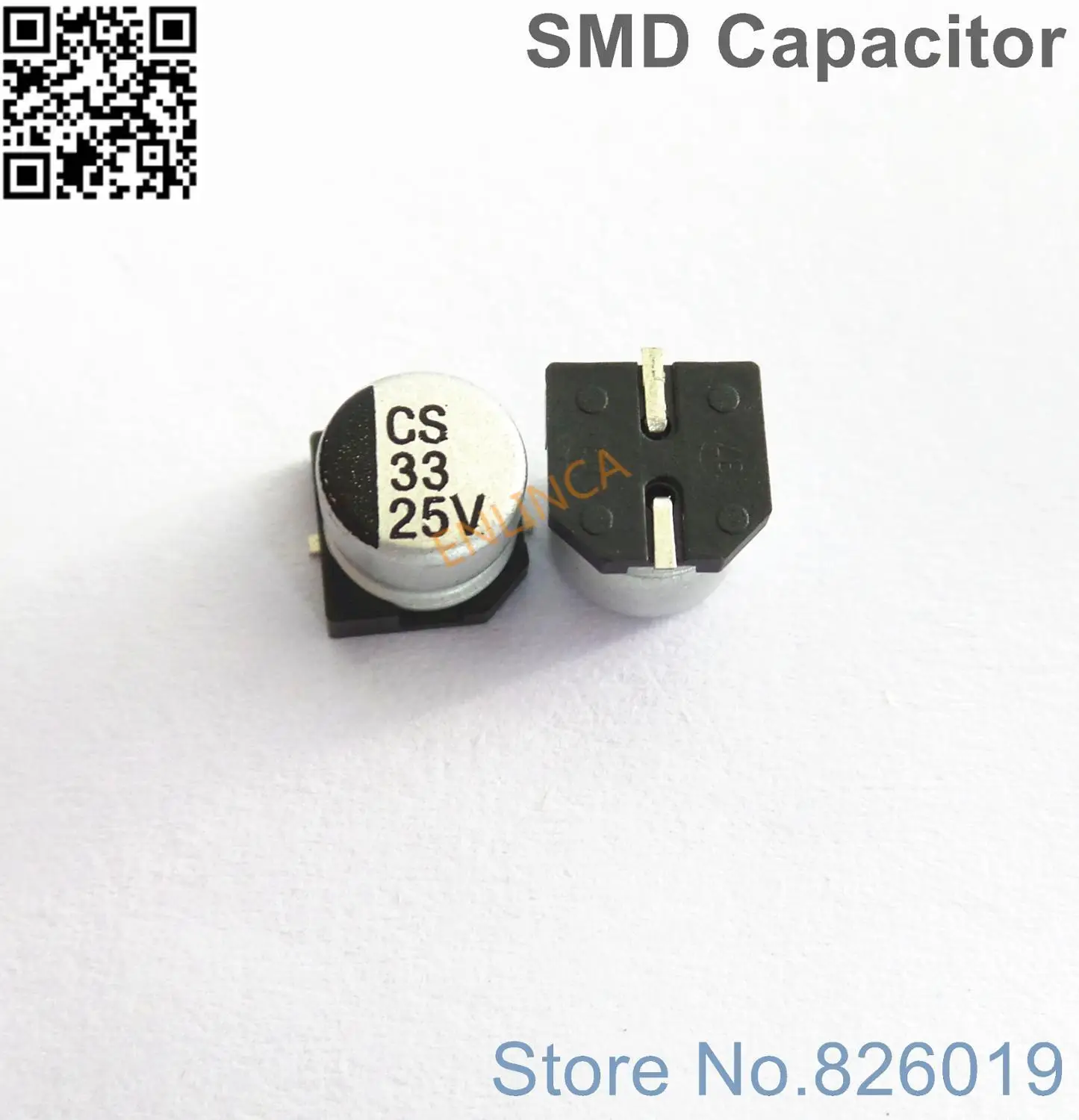30 шт./лот 25 в 33 мкФ SMD алюминиевые электролитические конденсаторы Размер 5*5 4 |
