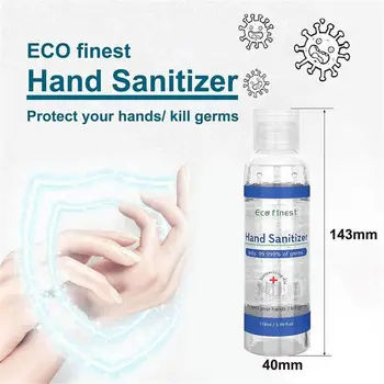 

Hand Wash ECO finest 118ml Travel Portable Hand gel Anti-Bacteria Fruit-Scented No Clean Waterless Antibacterial Gel