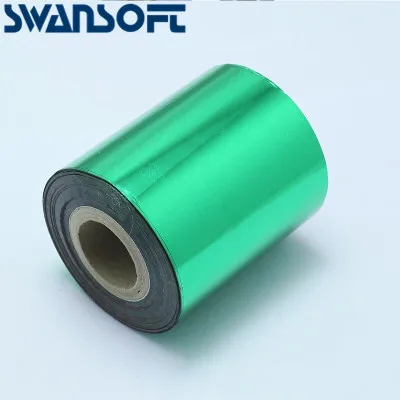  SWANSOFT Small size 8cm*120m Hot Foil Stamping Paper Suit For Stamp Machine DIY Invitation LOGO Eco - 10000054276921