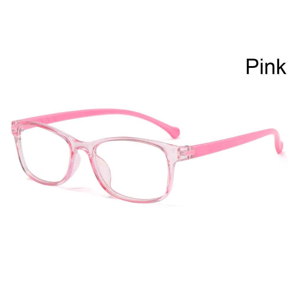 blue light blockers 1PC Kids Boy Girl Anti-blue Light Glasses Ultra Light Frame Protection Eyeglasses Student Computer Online Study Classes Eyewear blue light filter glasses Blue Light Blocking Glasses