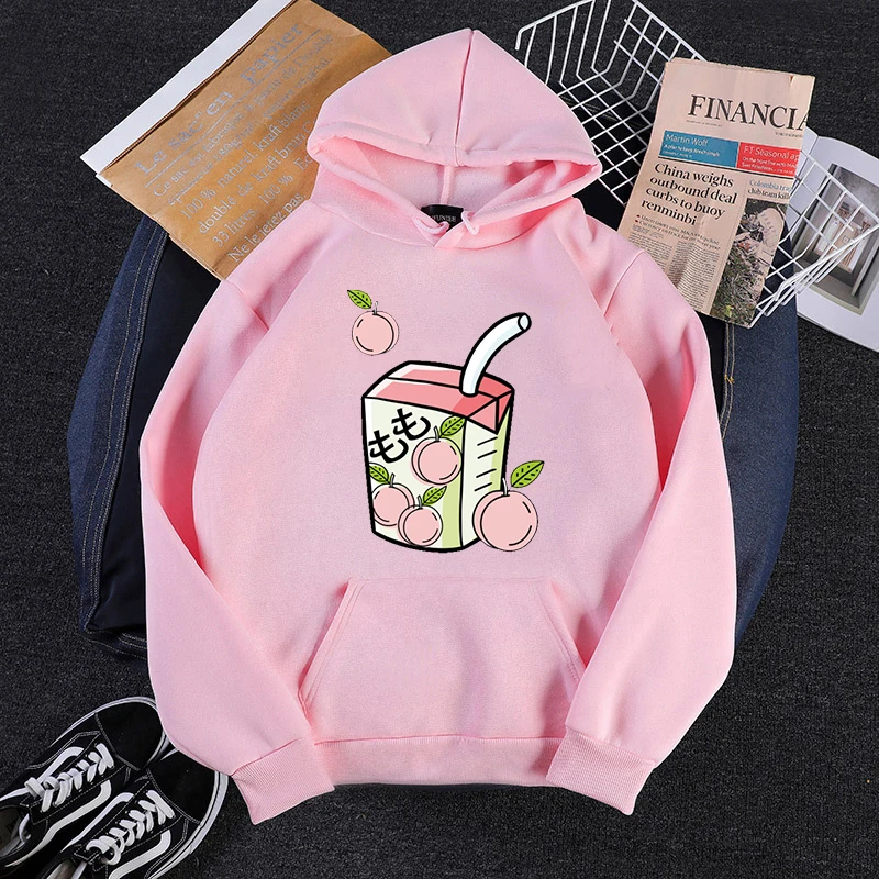 womens peach hoodie