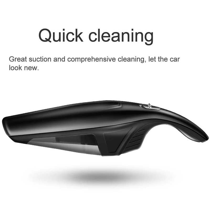 Rechargeable Cordless Handheld Vacuum, Powerful Car Hand Vacuum Cleaner, Lithium Battery Portable Vacuum for Cars, Home and Offi