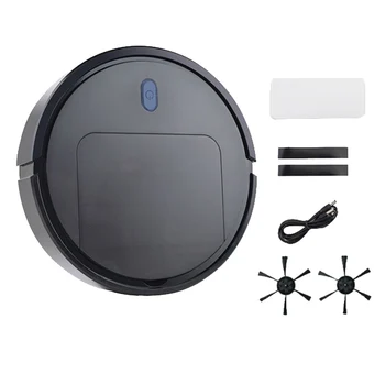 

Smart Robot Vacuum Cordless USB Rechargeable Floor Cleaner Sweep Carpet Cleaner