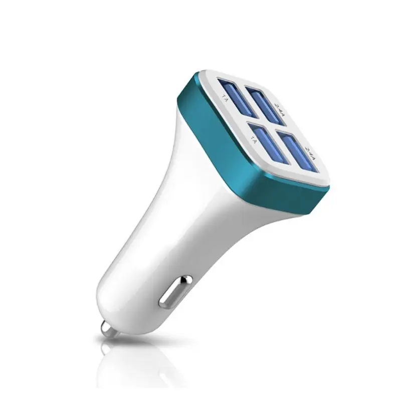 OOTDTY автомобильное зарядное устройство 4 USB порта умное зарядное устройство адаптер питания зарядка для мобильного телефона планшета gps USB зарядное устройство портативное зарядное устройство