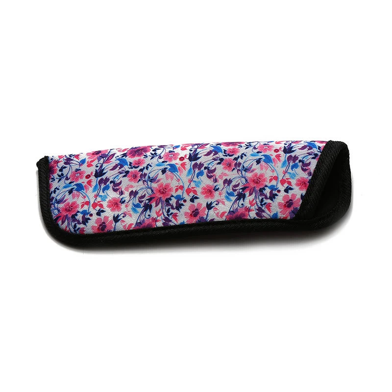 Seemfly модные очки сумка для чтения очки карманный набор ткань сумка узор сплетенные сумки печать открытие сумка для хранения - Цвет: 3