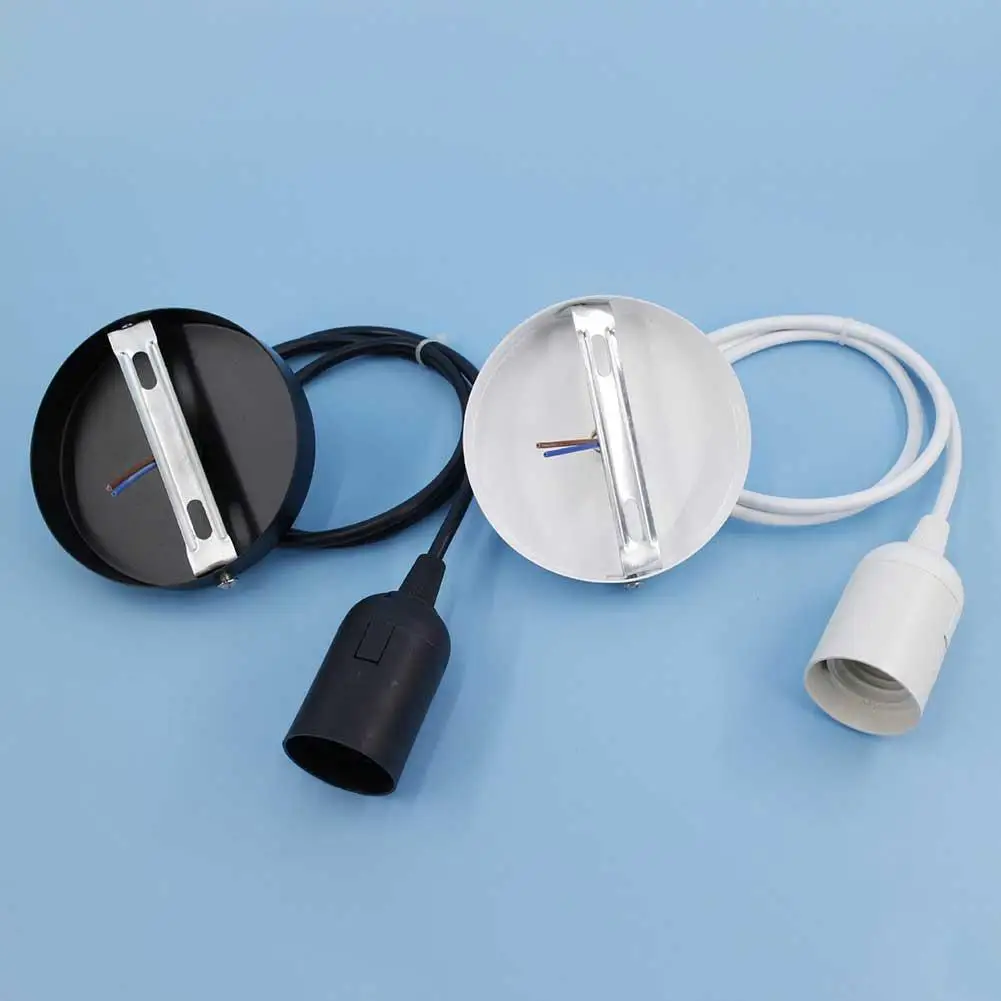 Hanging Lamp Holder E27 DIY Ceiling Light LED Bulb Lamp Holder Hanging