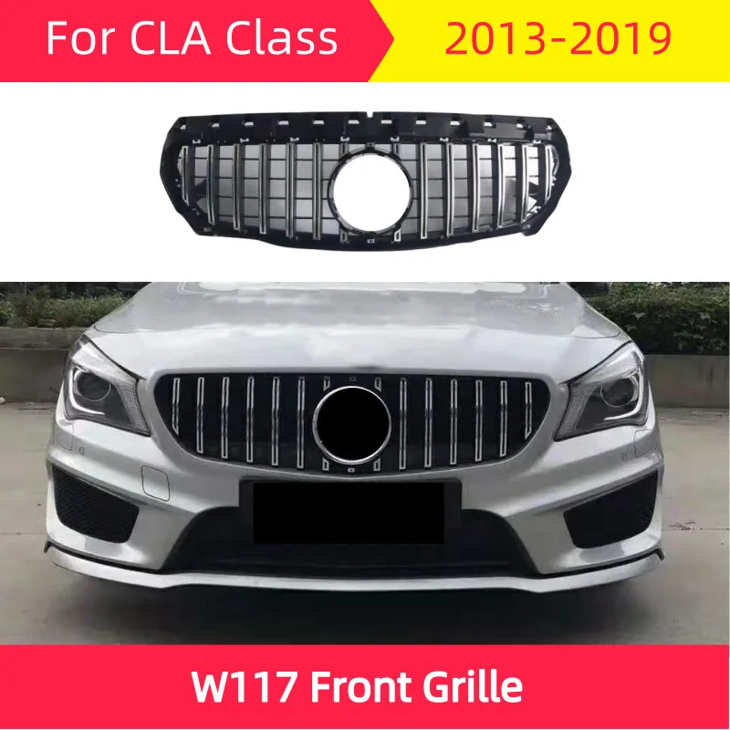 Передняя решетка W117 CLA Class GT для mercedes 2013 2019 CLA200 CLA220 CLA260 CLA45 sport передняя R стиль