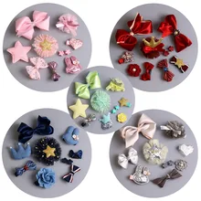 Детские аксессуары для волос, подарок на день рождения, набор аксессуаров, заколка для волос, головной убор для девочек, цветочный головной венок, аксессуары для волос